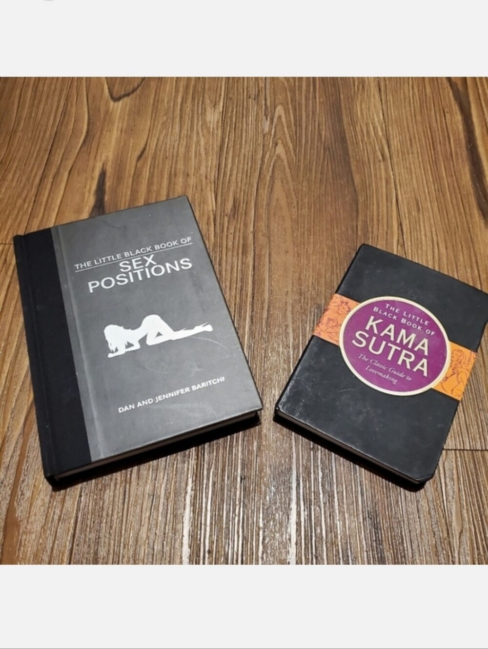 Kama Sutra & Little Black Book of Sex Positions Coffee Table Books Home Accents